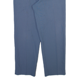 CLASSIC MAN Mens Trousers Blue Relaxed Straight W38 L31