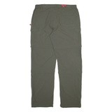 OCK Detachable Legs Mens Trousers Grey Regular Straight W33 L36