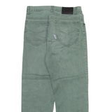 CN01 Mens Trousers Green Regular Straight W30 L28
