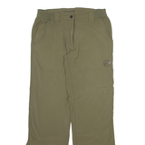 MAMMUT Detachable Legs Womens Trousers Green Regular Straight W28 L30
