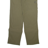 MAMMUT Detachable Legs Womens Trousers Green Regular Straight W28 L30