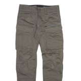 G-STAR Mens Trousers Grey Regular Tapered W28 L32