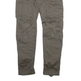 G-STAR Mens Trousers Grey Regular Tapered W28 L32