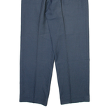 Mens Trousers Blue Regular Straight W30 L28