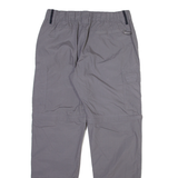 KILIMANJARO Detachable Legs Mens Trousers Grey Regular Tapered W30 L31