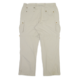 LIMIT Detachable Legs Mens Trousers Beige Relaxed Straight W38 L31