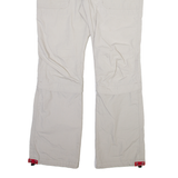 BELOWZERO Detachable Legs Mens Trousers Grey Regular Straight W32 L31