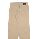 BOSS Mens Trousers Beige Regular Straight W33 L34