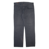 MARLBORO Mens Trousers Grey Regular Straight W42 L34