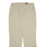 OCK Cargo Mens Trousers Beige Regular Straight W34 L33