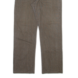 MARLBORO Mens Trousers Grey Regular Straight W42 L34