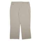 COLUMBIA Womens Trousers Beige Regular Straight W35 L27