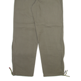 Mens Trousers Grey Relaxed Straight W38 L31