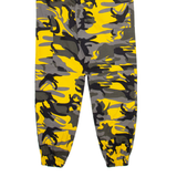 Camo Cargo Womens Trousers Yellow Regular Tapered W23 L27