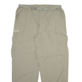 DAKAR Detachable Legs Mens Trousers Beige Relaxed Straight W36 L32