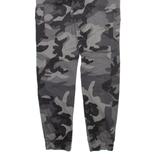 URBAN CLASSICS Camo Cargo Mens Trousers Grey Regular Tapered W26 L30
