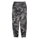 URBAN CLASSICS Camo Cargo Mens Trousers Grey Regular Tapered W26 L30