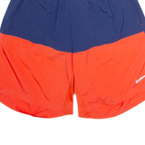 NIKE Mens Sports Shorts Orange Colourblock M W22