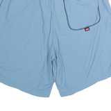 NIKE Mesh Lined Mens Swimming Shorts Blue L W26