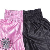 BLITZ Martial Arts Mens Sports Shorts Pink Colourblock L W28