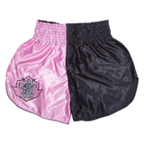 BLITZ Martial Arts Mens Sports Shorts Pink Colourblock L W30