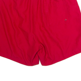 CALVIN KLEIN Mesh Lined Mens Swimming Shorts Red L W32