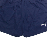 PUMA Mens Sports Shorts Blue L W30