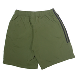 ADIDAS Mens Sports Shorts Green L W28