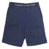 TOMMY HILFIGER Mens Casual Shorts Blue S W26