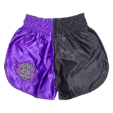 BLITZ Martial Arts Mens Sports Shorts Purple Colourblock XL W30