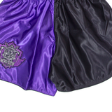 BLITZ Martial Arts Mens Sports Shorts Purple Colourblock XL W30