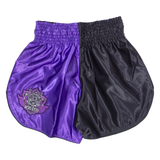 BLITZ Martial Arts Mens Sports Shorts Purple Colourblock XL W30