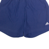 ADIDAS Cloth Lined Mens Swimming Shorts Blue L W30
