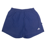 ADIDAS Cloth Lined Mens Swimming Shorts Blue L W30