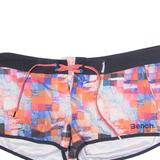 BENCH Womens Sports Shorts Pink Crazy Pattern M W36