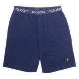 LYLE & SCOTT Mens Casual Shorts Blue L W30