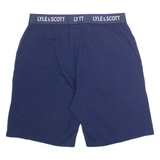 LYLE & SCOTT Mens Casual Shorts Blue L W30