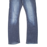 TOUGH Lyttelton Womens Jeans Blue Regular Straight Stone Wash W27 L29