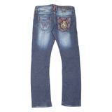 TOUGH Lyttelton Womens Jeans Blue Regular Straight Stone Wash W27 L29
