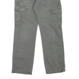 DICKIES Cargo Style Workwear Mens Jeans Green Regular Straight W32 L30
