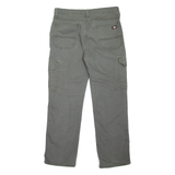 DICKIES Cargo Style Workwear Mens Jeans Green Regular Straight W32 L30