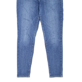 LEVI'S Mile High BIG E Womens Jeans Blue Slim Skinny Stone Wash W30 L28
