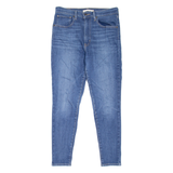 LEVI'S Mile High BIG E Womens Jeans Blue Slim Skinny Stone Wash W30 L28