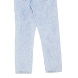 Y2 Distressed Womens Jeans Blue Slim Tapered W25 L26