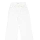 POLO RALPH LAUREN Womens Jeans White Relaxed Flared W25 L29