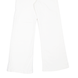 POLO RALPH LAUREN Womens Jeans White Relaxed Flared W25 L29