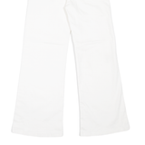 POLO RALPH LAUREN Womens Jeans White Relaxed Flared W25 L29