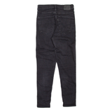 LEVI'S Mile High BIG E Womens Jeans Black Slim Skinny W26 L25