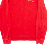 CHAMPION Womens Sweatshirt Orange XS