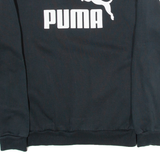 PUMA Womens Sweatshirt Black S